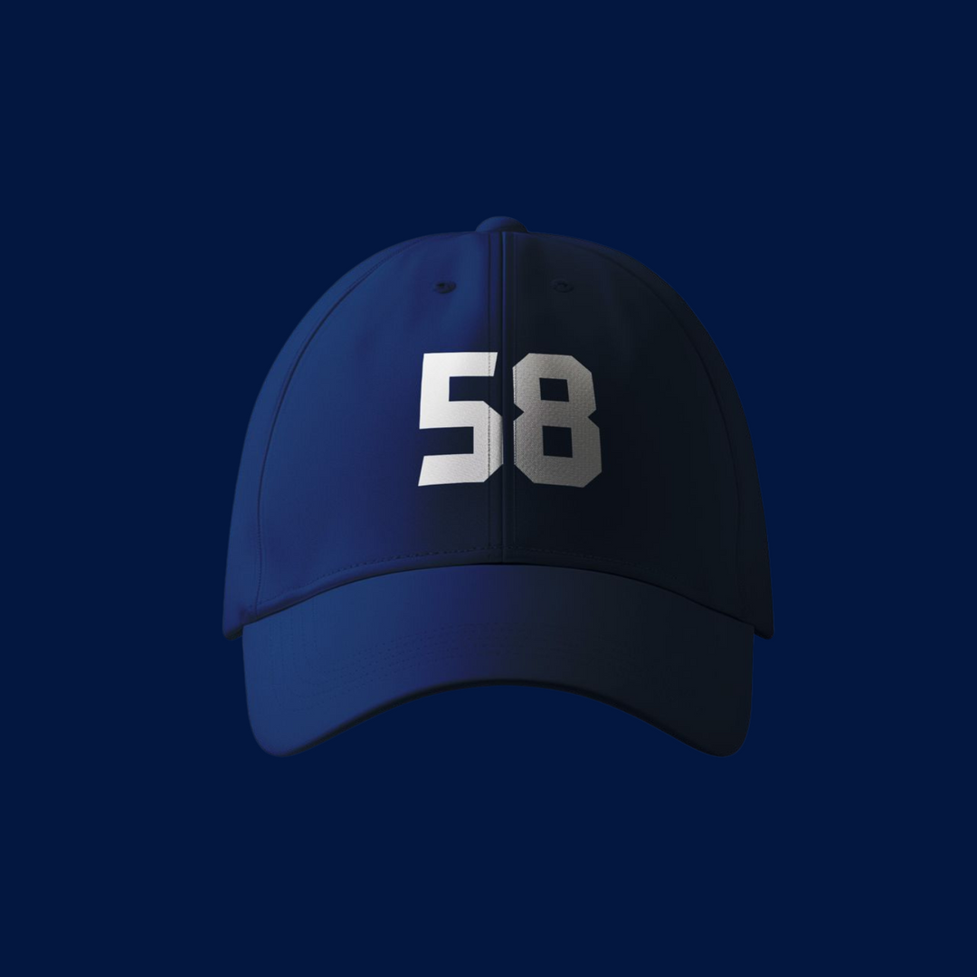 58 Blue Baseball Cap